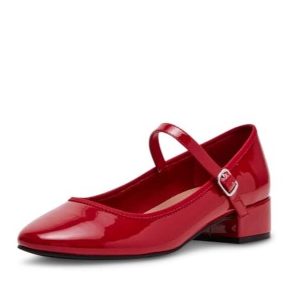 Madden Girl Tutuu Block-Heel Mary Jane Flats - Picture 1 of 4